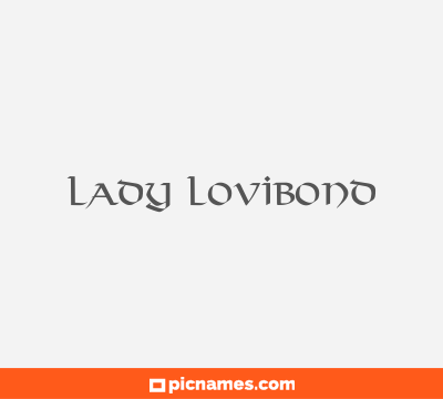 Lady Lovibond